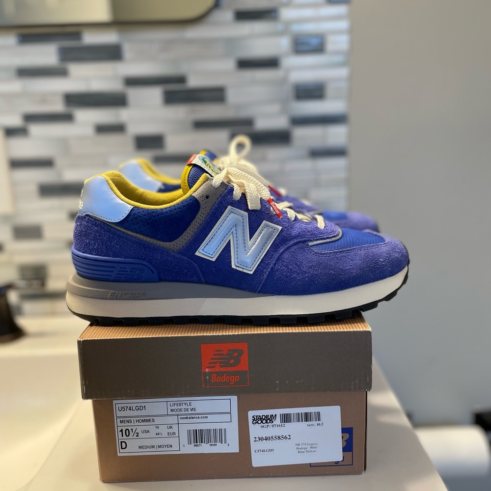 New Balance 574 legacy Bodega 10.5 Royal running Nike zoom air max Jordan lot